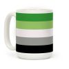 Aromantic Pride Flag Coffee Mug Aromantic Pride Flag Coffee Mug