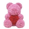 Artificial Foam Rose Panda Bear Artificial Foam Rose Panda Bear