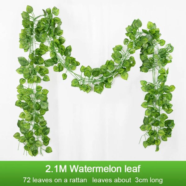 Artificial Plant Green Ivy Leaf Garland Artificial Plant Green Ivy Leaf Garland