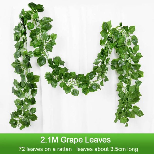Artificial Plant Green Ivy Leaf Garland Artificial Plant Green Ivy Leaf Garland