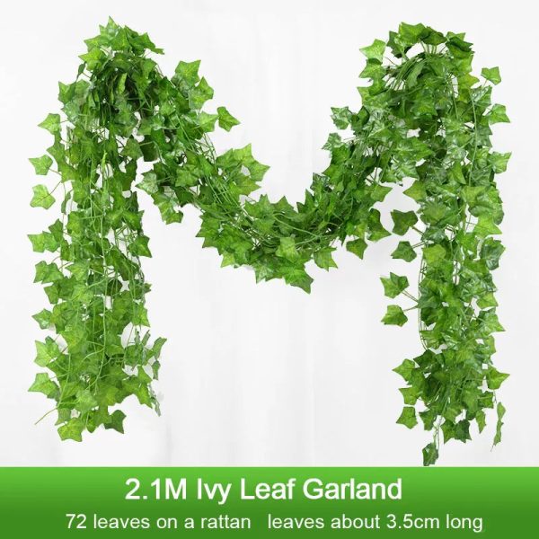 Artificial Plant Green Ivy Leaf Garland Artificial Plant Green Ivy Leaf Garland