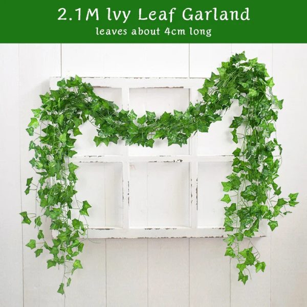 Artificial Plant Green Ivy Leaf Garland Artificial Plant Green Ivy Leaf Garland
