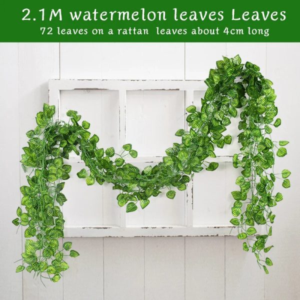 Artificial Plant Green Ivy Leaf Garland Artificial Plant Green Ivy Leaf Garland