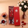 Artificial Rose Flower Set in Gift Box for Home Decoration Artificial Rose Flower Set in Gift Box for Home Decoration