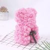 Artificial Rose Teddy Bear 25cm Romantic Floral Gift with Gift Box Artificial Rose Teddy Bear 25cm Romantic Floral Gift with Gift Box