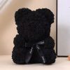 Artificial Rose Teddy Bear 25cm Romantic Floral Gift with Gift Box Artificial Rose Teddy Bear 25cm Romantic Floral Gift with Gift Box