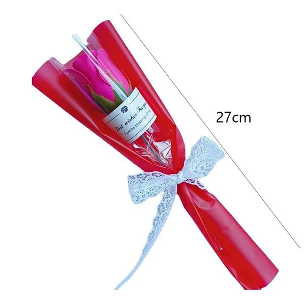 Artificial Soap Rose and Carnation Flowers for Wedding, Home, and Special Occasion Decoration