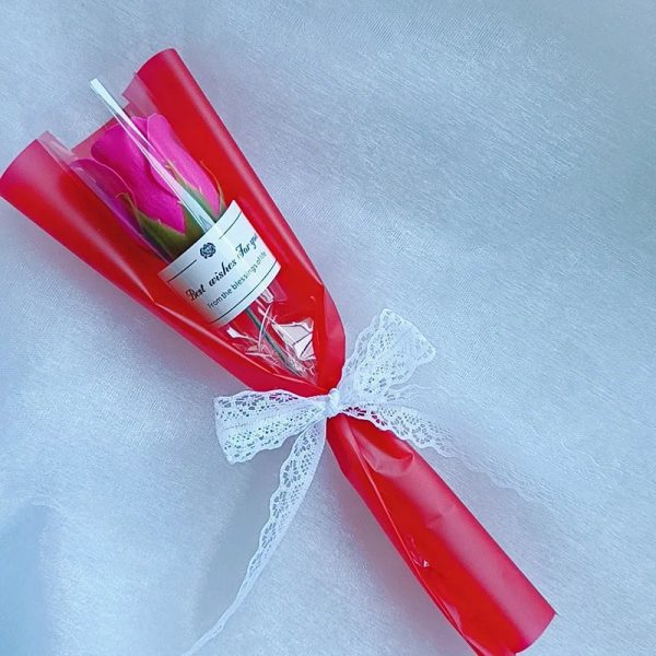 Artificial Soap Rose and Carnation Flowers for Wedding, Home, and Special Occasion Decoration
