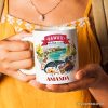 Artistic Hawaii State Themes and Landmarks Personalized Mug With Custom Name Artistic Hawaii State Themes and Landmarks Personalized Mug With Custom Name