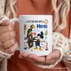 Artistic It All Started With a Mouse Personalized Mug, Steamboat Willie Gift Artistic It All Started With a Mouse Personalized Mug, Steamboat Willie Gift