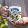 Artistic Missouri State Themes and Landmarks Personalized Mug With Custom Name Artistic Missouri State Themes and Landmarks Personalized Mug With Custom Name