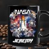 Artistic NASA Handcrafted Christmas Personalized Mug, Astronaut in Outer Space with the Planets Gift with Custom Name Artistic NASA Handcrafted Christmas Personalized Mug, Astronaut in Outer Space with the Planets Gift with Custom Name