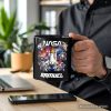Artistic NASA Handcrafted Christmas Personalized Mug, Astronaut in Outer Space with the Planets Gift with Custom Name Artistic NASA Handcrafted Christmas Personalized Mug, Astronaut in Outer Space with the Planets Gift with Custom Name