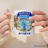 Artistic Nebraska State Themes and Landmarks Personalized Mug With Custom Name Artistic Nebraska State Themes and Landmarks Personalized Mug With Custom Name