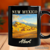 Artistic New Mexico State Taos Pueblo Personalized Mug, Native American Heritage Gift and Southwestern Cultural Souvenir with Custom Name Artistic New Mexico State Taos Pueblo Personalized Mug, Native American Heritage Gift and Southwestern Cultural Souvenir with Custom Name