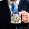 Artistic New York State Themes and Landmarks Personalized Mug With Custom Name Artistic New York State Themes and Landmarks Personalized Mug With Custom Name