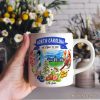 Artistic North Carolina State Themes and Landmarks Personalized Mug With Custom Name Artistic North Carolina State Themes and Landmarks Personalized Mug With Custom Name