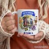 Artistic South Carolina State Themes and Landmarks Personalized Mug With Custom Name Artistic South Carolina State Themes and Landmarks Personalized Mug With Custom Name