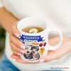Artistic Wisconsin State Themes and Landmarks Personalized Mug With Custom Name Artistic Wisconsin State Themes and Landmarks Personalized Mug With Custom Name
