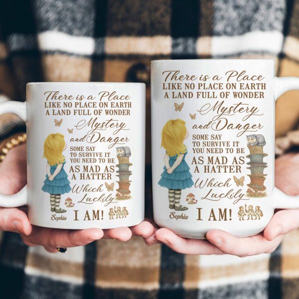 As Mad As A Hatter Wonderland Dream - Personalized Mug As Mad As A Hatter Wonderland Dream - Personalized Mug