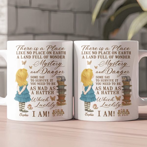 As Mad As A Hatter Wonderland Dream - Personalized Mug As Mad As A Hatter Wonderland Dream - Personalized Mug