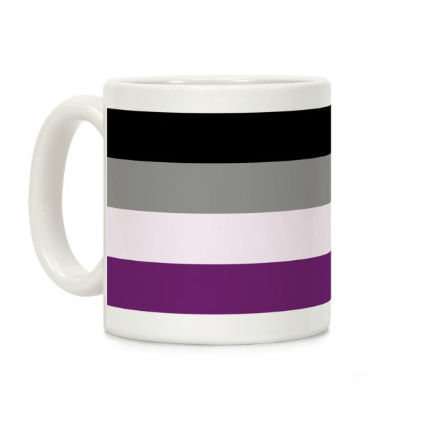 Asexual Pride Flag Coffee Mug Asexual Pride Flag Coffee Mug
