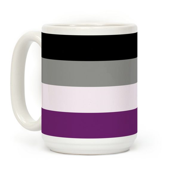 Asexual Pride Flag Coffee Mug Asexual Pride Flag Coffee Mug