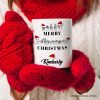 ASL Sign Language Merry Christmas Mug, Personalized Gift for Teacher ASL Sign Language Merry Christmas Mug, Personalized Gift for Teacher