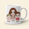 At Least You Don't Have Ugly Children, Personalized Coffee Mug, Mom and Her Beautiful Kids Mug, Mother's Day Gift, Birthday Gift For Mom At Least You Don't Have Ugly Children, Personalized Coffee Mug, Mom and Her Beautiful Kids Mug, Mother's Day Gift, Birthday Gift For Mom