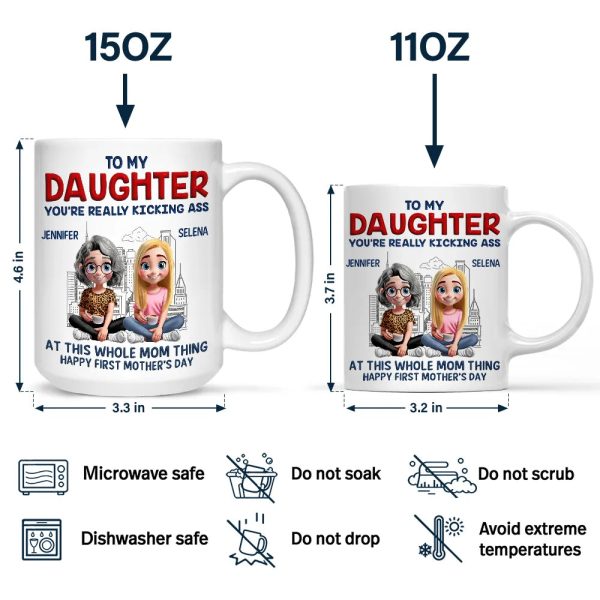 At This Whole Mom Thing - Personalized Mug At This Whole Mom Thing - Personalized Mug