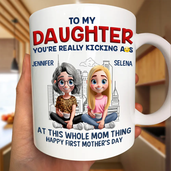 At This Whole Mom Thing - Personalized Mug At This Whole Mom Thing - Personalized Mug
