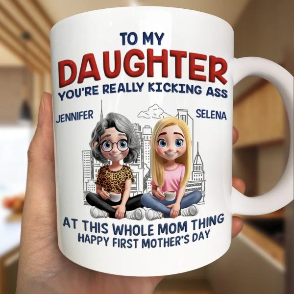 At This Whole Mom Thing - Personalized Mug At This Whole Mom Thing - Personalized Mug