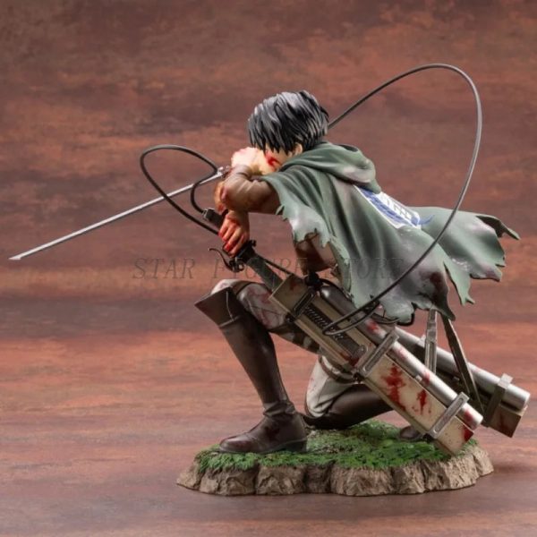 Attack On Titan Action Figure Levi Ackerman Figurine Attack On Titan Action Figure Levi Ackerman Figurine