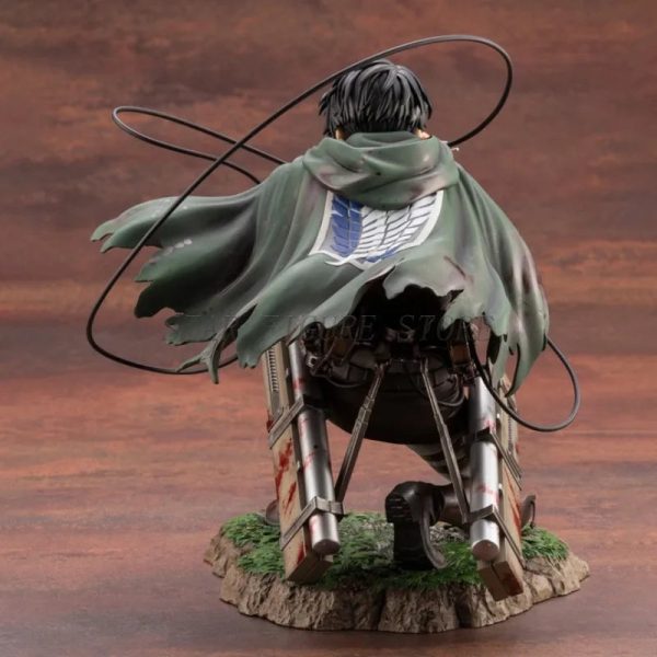 Attack On Titan Action Figure Levi Ackerman Figurine Attack On Titan Action Figure Levi Ackerman Figurine