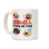 Attack On Titan Heads Coffee Mug Attack On Titan Heads Coffee Mug