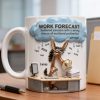 Attitude Donkey Office Worker Work Forecast, Personalized Gifts For Coworker 05qhtn230126 Attitude Donkey Office Worker Work Forecast, Personalized Gifts For Coworker 05qhtn230126