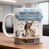 Attitude Donkey Office Worker Work Forecast, Personalized Gifts For Coworker 05qhtn230126 Attitude Donkey Office Worker Work Forecast, Personalized Gifts For Coworker 05qhtn230126