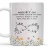 Aunt And Niece Always Close At Heart Coffee Mug - Personalized Custom Coffee Mug - FAM744_MG Aunt And Niece Always Close At Heart Coffee Mug - Personalized Custom Coffee Mug - FAM744_MG