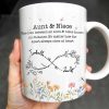 Aunt And Niece Always Close At Heart Coffee Mug - Personalized Custom Coffee Mug - FAM744_MG Aunt And Niece Always Close At Heart Coffee Mug - Personalized Custom Coffee Mug - FAM744_MG