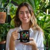 Autism Awareness Brushstroke Personalized Mug, Colorful Autism Support Gift for Autism Month with Custom Name Autism Awareness Brushstroke Personalized Mug, Colorful Autism Support Gift for Autism Month with Custom Name