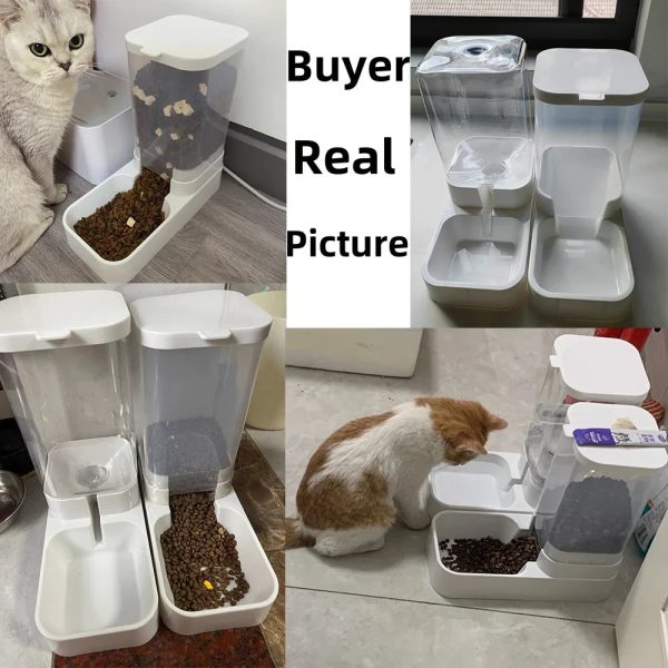 Automatic Pet Feeder & Water Dispenser Automatic Pet Feeder & Water Dispenser