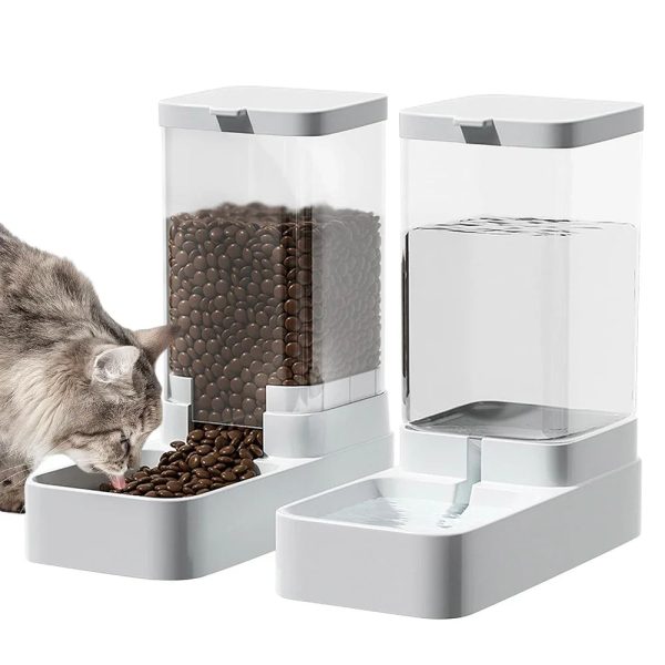 Automatic Pet Feeder & Water Dispenser Automatic Pet Feeder & Water Dispenser