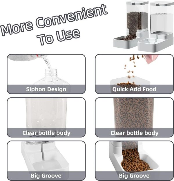 Automatic Pet Feeder & Water Dispenser Automatic Pet Feeder & Water Dispenser