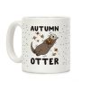 Autumn Otter Coffee Mug Autumn Otter Coffee Mug