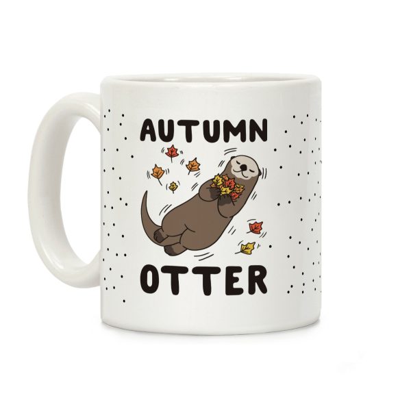 Autumn Otter Coffee Mug Autumn Otter Coffee Mug