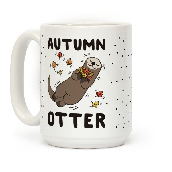 Autumn Otter Coffee Mug Autumn Otter Coffee Mug