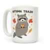 Autumn Trash Raccoon Coffee Mug Autumn Trash Raccoon Coffee Mug