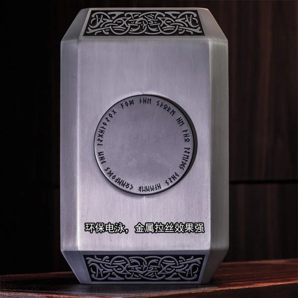 Avenger Thor Weapon Mjolnir 1:1 Reduction Metal Thor Hammer Super Advanced Model Collectible Avenger Thor Weapon Mjolnir 1:1 Reduction Metal Thor Hammer Super Advanced Model Collectible