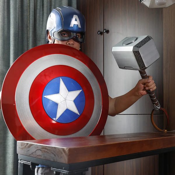 Avenger Thor Weapon Mjolnir 1:1 Reduction Metal Thor Hammer Super Advanced Model Collectible Avenger Thor Weapon Mjolnir 1:1 Reduction Metal Thor Hammer Super Advanced Model Collectible