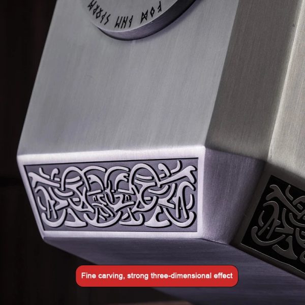 Avenger Thor Weapon Mjolnir 1:1 Reduction Metal Thor Hammer Super Advanced Model Collectible Avenger Thor Weapon Mjolnir 1:1 Reduction Metal Thor Hammer Super Advanced Model Collectible